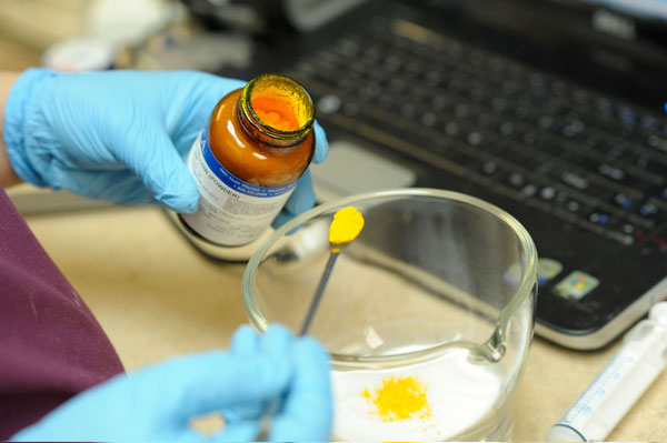 Work-3 Blending pure powders together to prepare capsules preparation